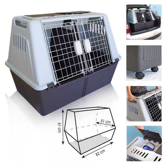 Transportín para portón trasero 51x82x61 cm.